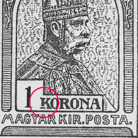 hibakód: II-A1 - A "K" betű talpvonala és a függőleges szára között törés