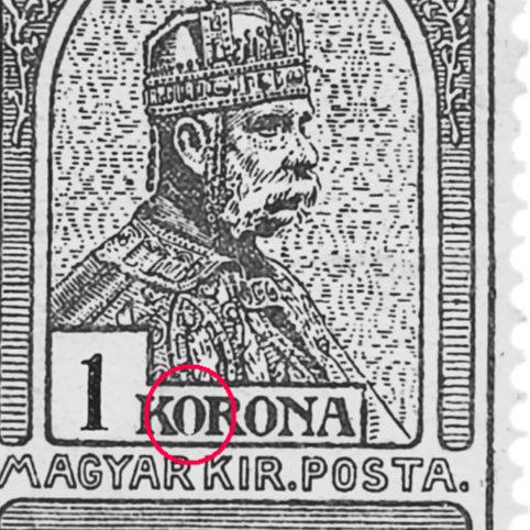 hibakód: II-A2 - Az első "O" betű alul nyitott vagy elvékonyodott