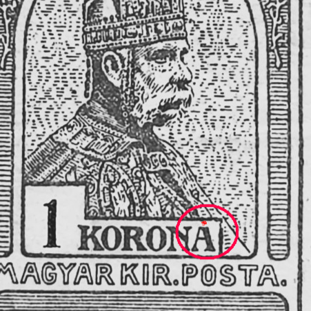 hibakód: II-A4 - Az "A" betű feje felett színes pont