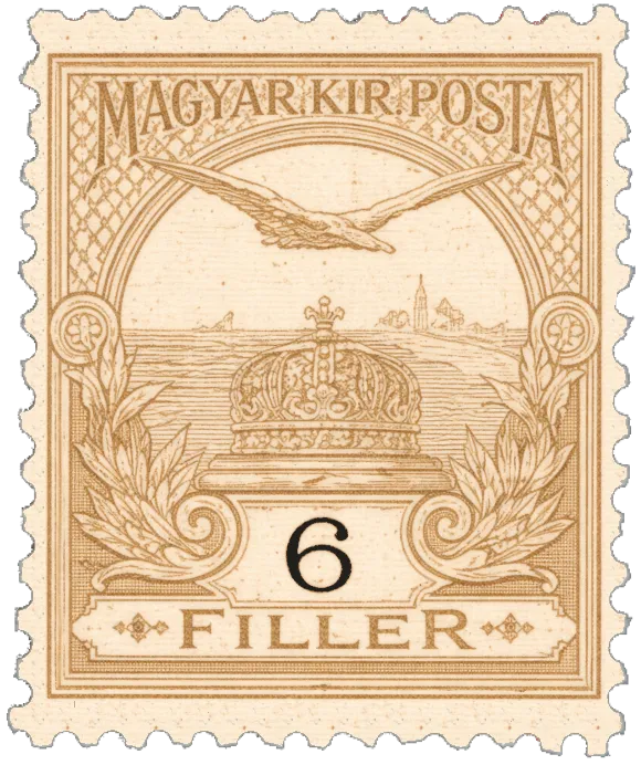 1900 Turul 6 fillér